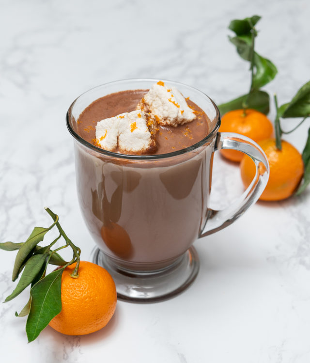 Boozy Orange Hot Chocolate